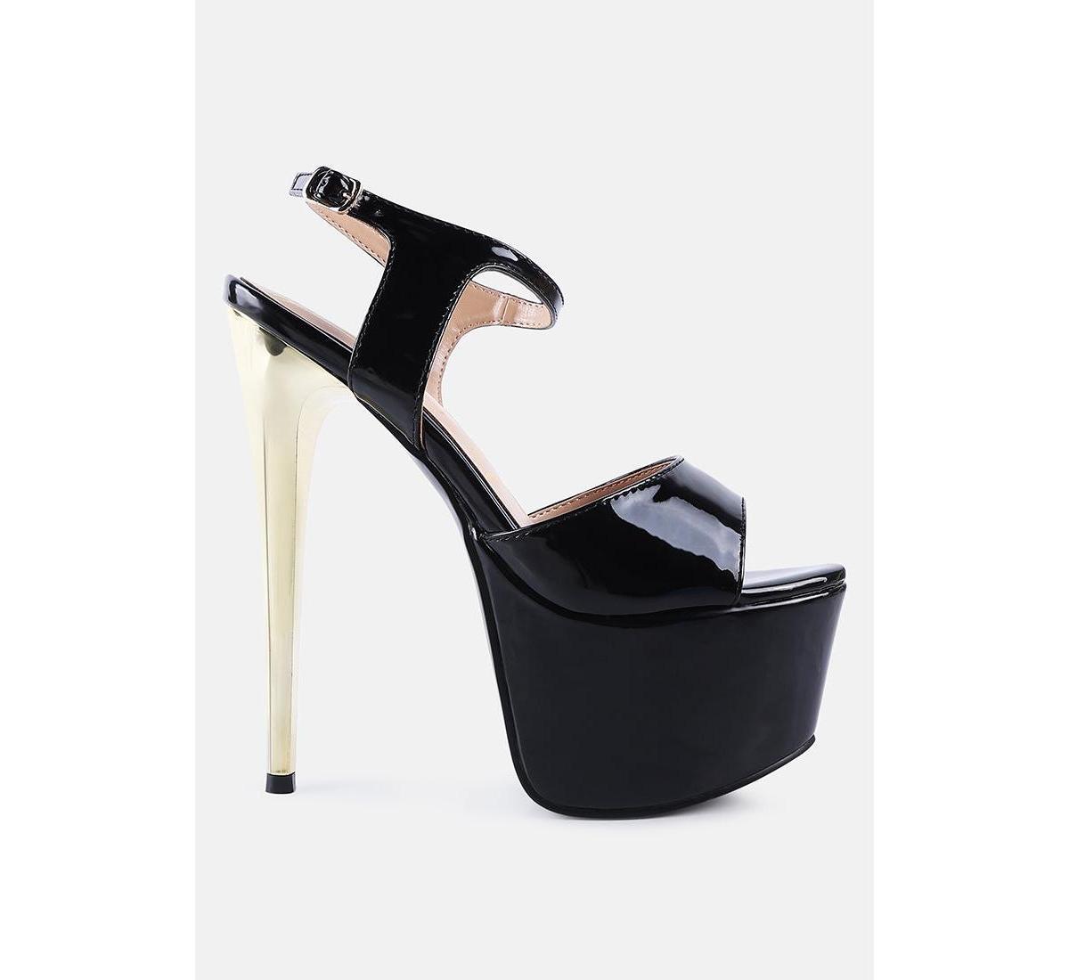 Womens Bewitch Ultra High Heeled Ankle Strap Sandals Product Image