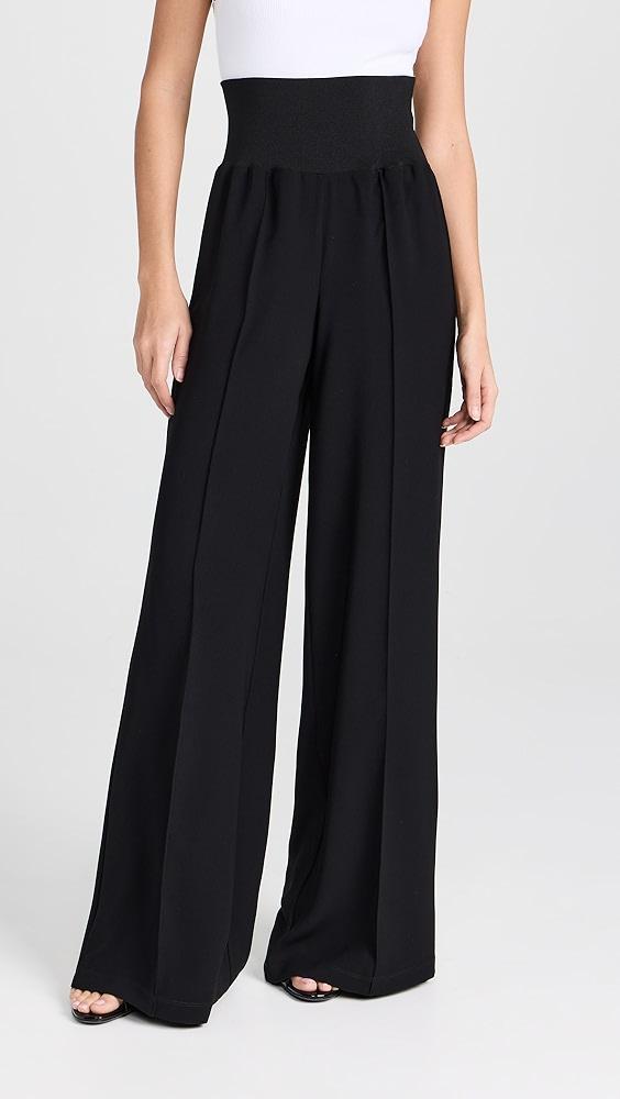 ATM Anthony Thomas Melillo Crepe Twill Palazzo Pants | Shopbop Product Image