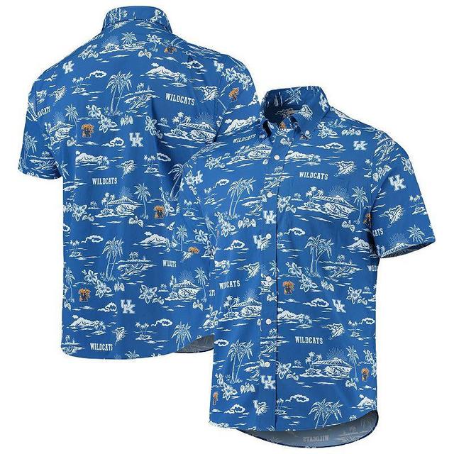 Mens Reyn Spooner Royal Kentucky Wildcats Classic Button-Down Shirt Product Image