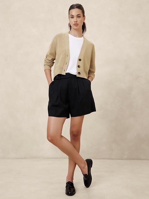 Chunky Cropped Cardigan Product Image