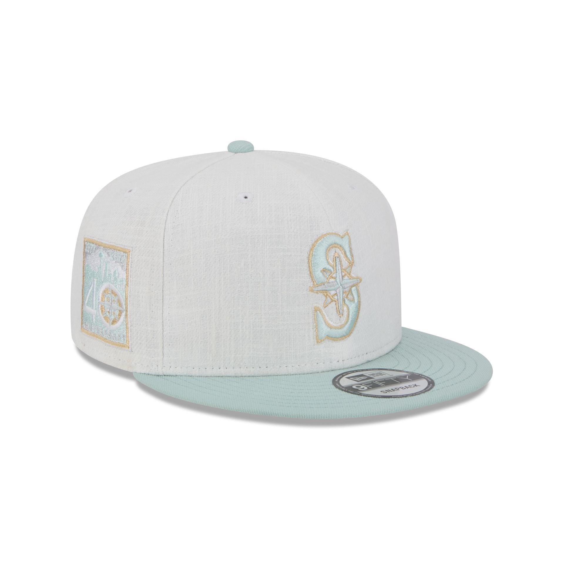 Seattle Mariners Minty Breeze Logo Select 9FIFTY Snapback Hat Male Product Image