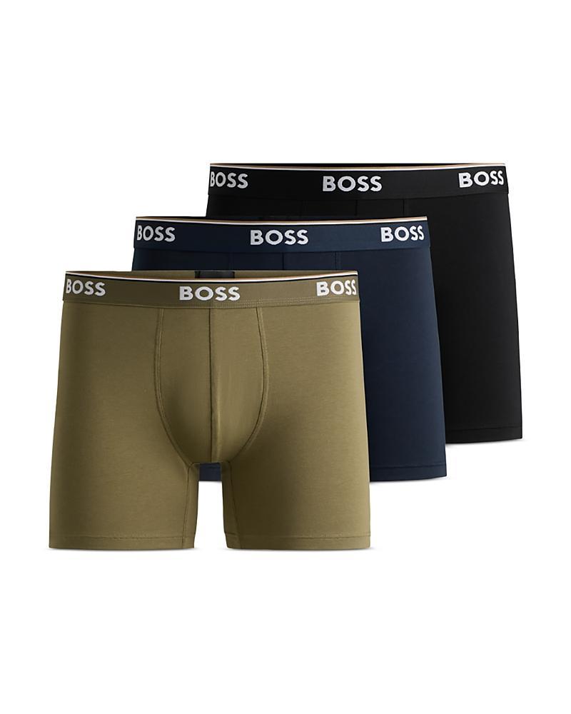 Boss Mens Power Boxer Briefs, Pack of 3 Product Image