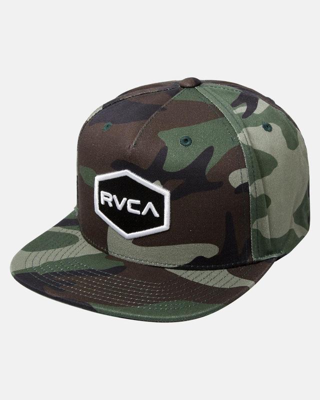 RVCA Snapback Hat - Camo Product Image