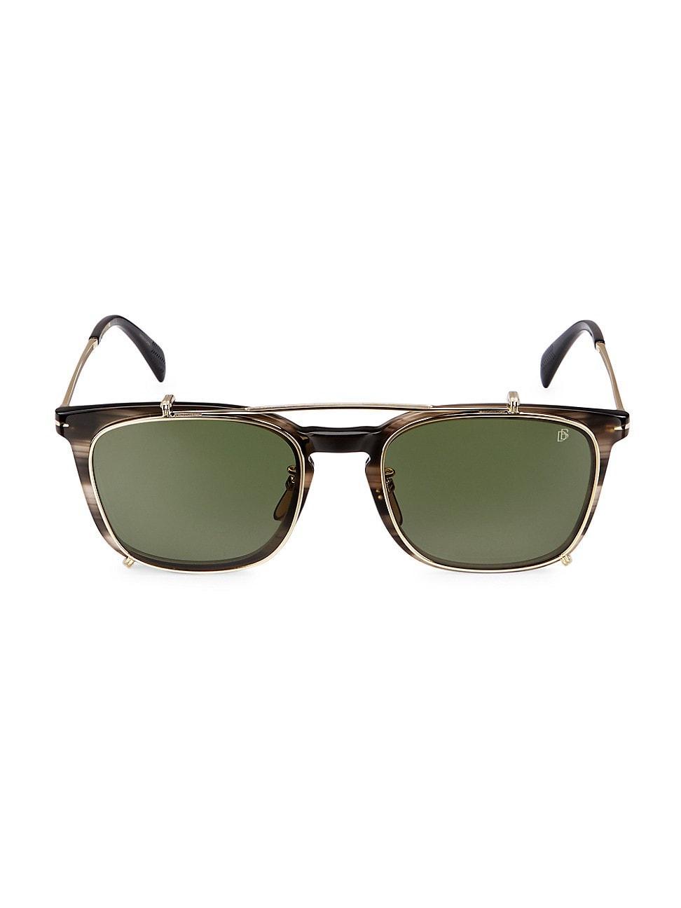 Mens 53MM Square Sunglasses Product Image