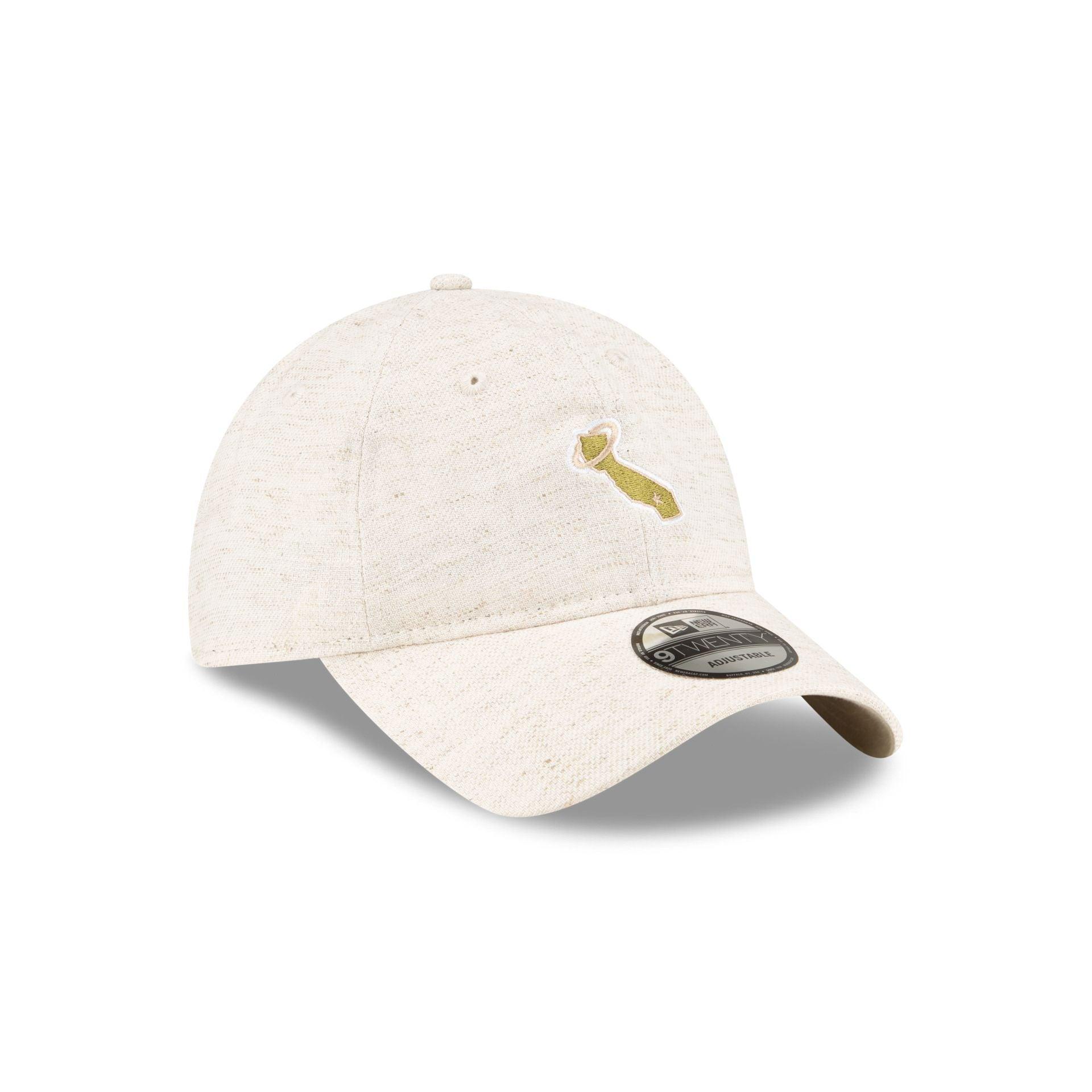 Los Angeles Angels White Hemp 9TWENTY Adjustable Hat Male Product Image