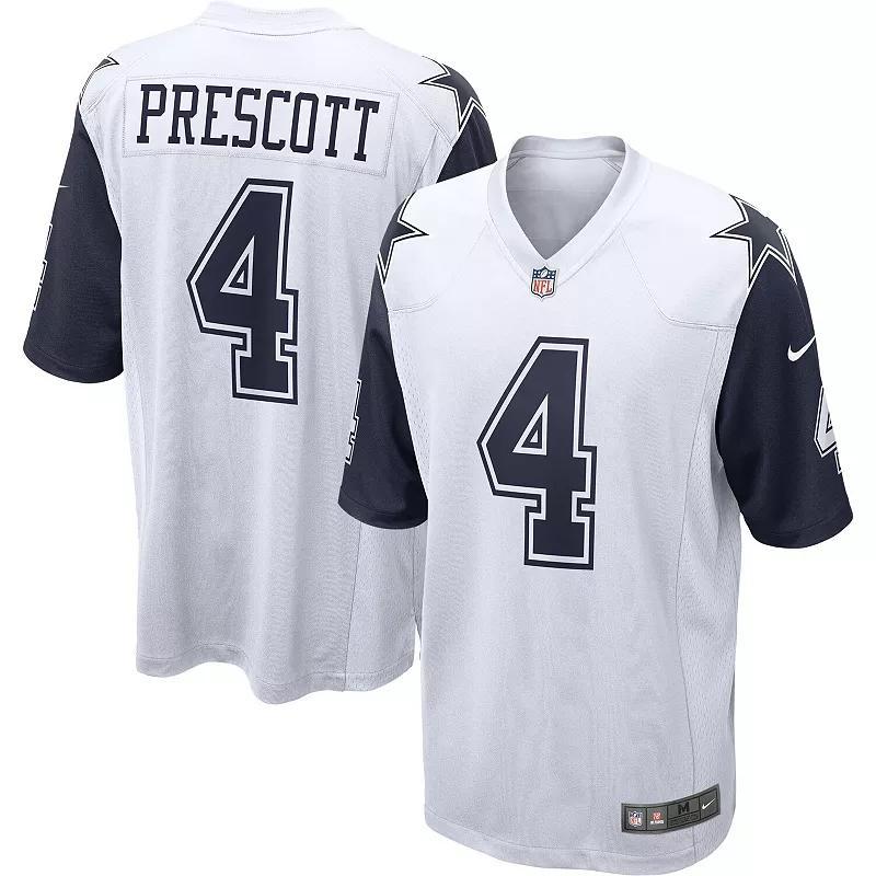 Mens Nike Dak Prescott Dallas Cowboys Alternate Game Jersey Product Image