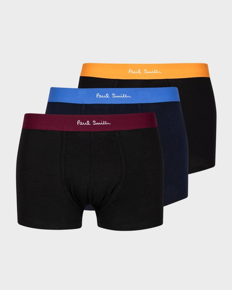 Mens 3-Pack Contrast Logo Trunks Product Image