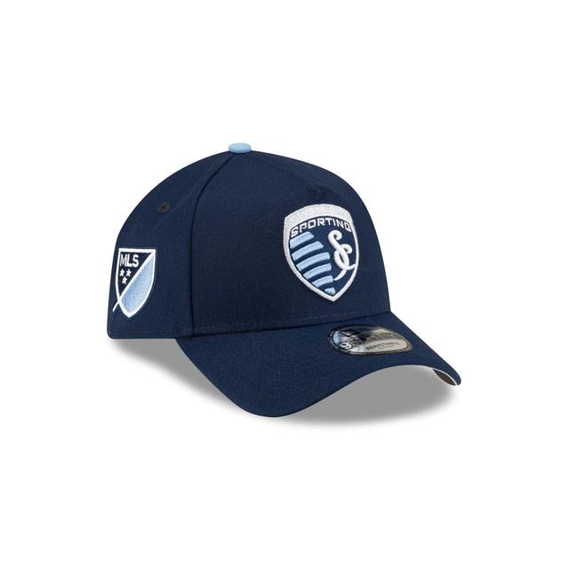 Sporting Kansas City 2024 MLS Kickoff 9FORTY A-Frame Snapback Hat Male Product Image