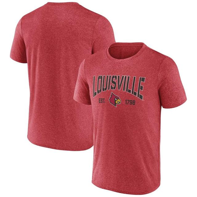 NCAA Louisville Cardinals Mens Heather T-Shirt Product Image