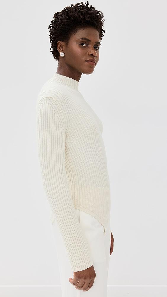 Róhe Twisted Ribbed Sweater | Shopbop Product Image