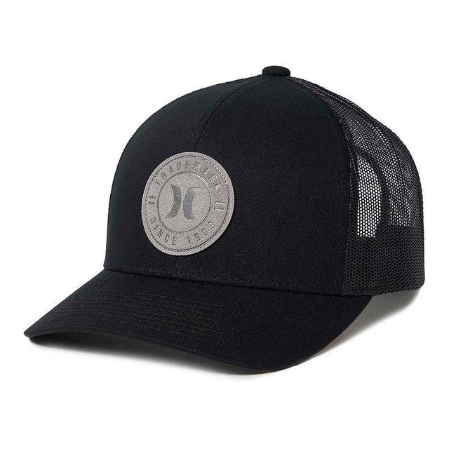 Mens Hurley Brook Trucker Hat, Black Product Image