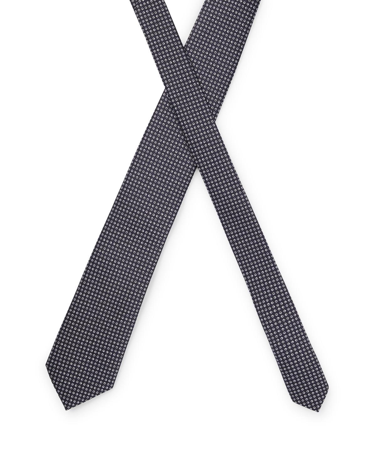 Mens Patterned Tie In Pure Silk Product Image