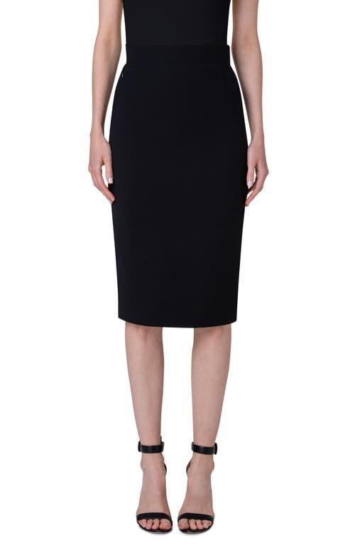 Akris Wool Blend Pencil Skirt Product Image