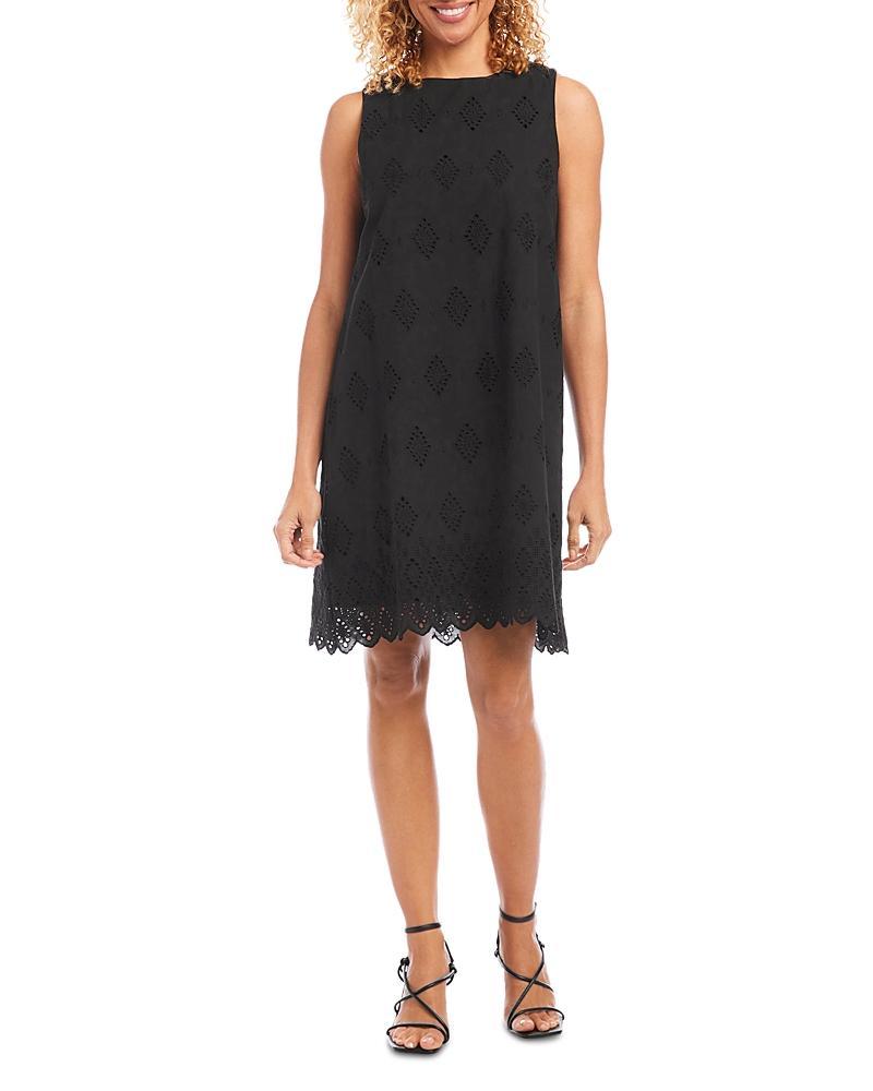 Karen Kane Eyelet Shift Dress Product Image