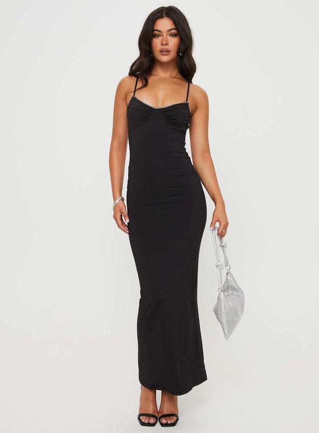 Kerani Maxi Dress Black Product Image