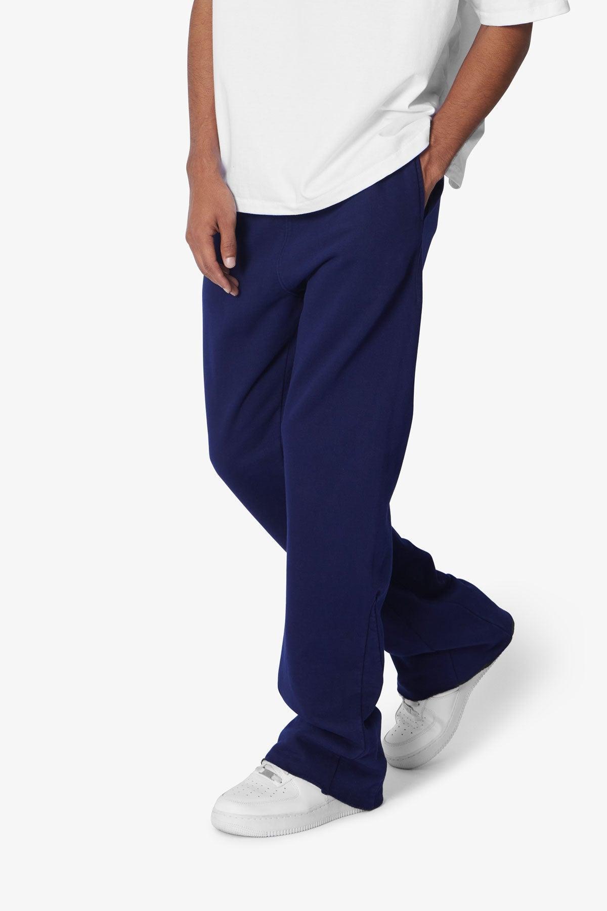 Heavy Every Day Bootcut Sweatpants - Navy Product Image