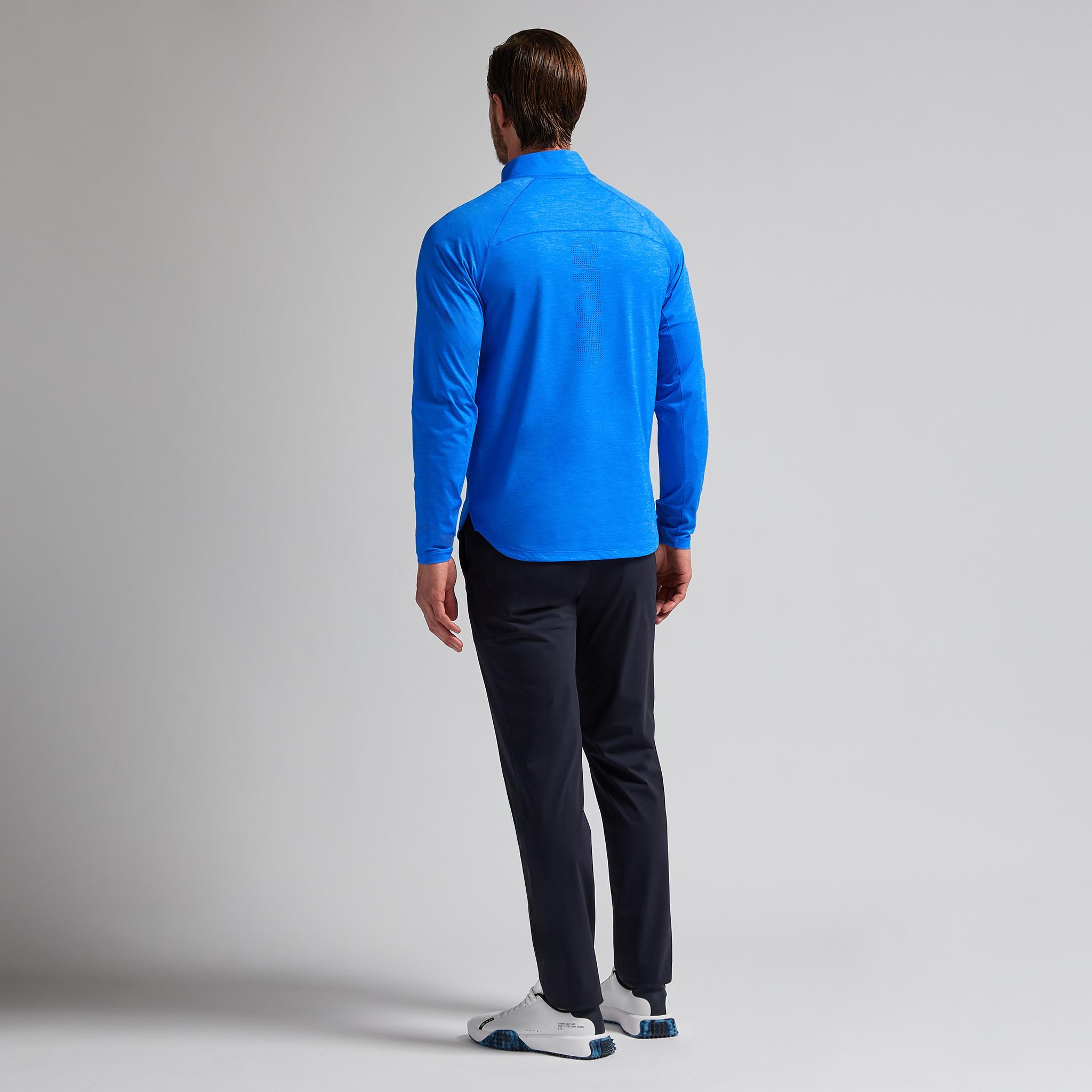 TECH MÉLANGE RAGLAN QUARTER ZIP PULLOVER Product Image