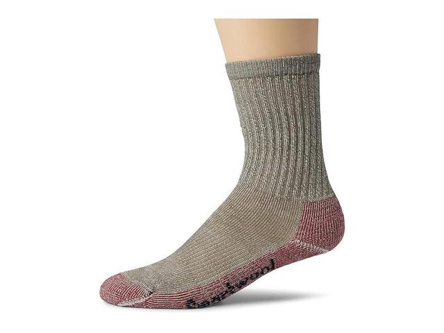 Smartwool Classic Hike Light Cushion Crew 3-Pack (Taupe) Women's No Show Socks Shoes Product Image