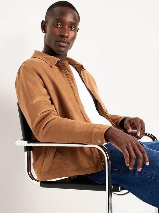 Faux-Suede Jacket Product Image