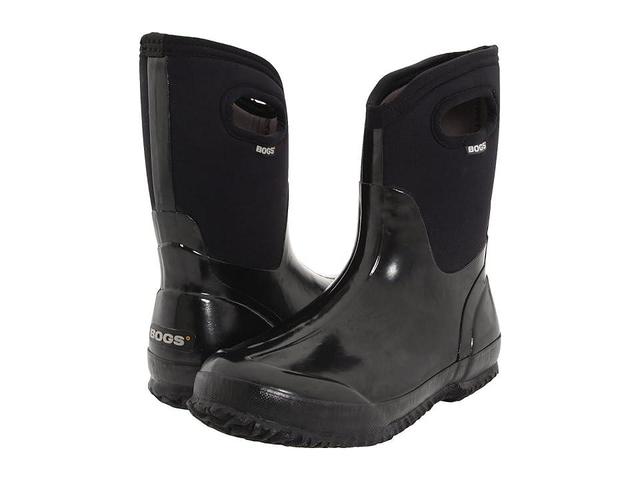 Bogs Classic Mid Handle Shiny) Women's Waterproof Boots Product Image