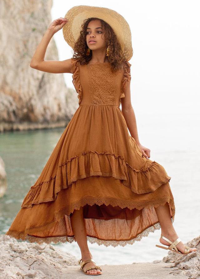 Cassia Dress in Marigold Product Image