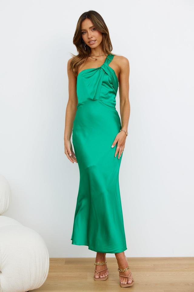 Adore Sunsets Midi Dress Green Product Image