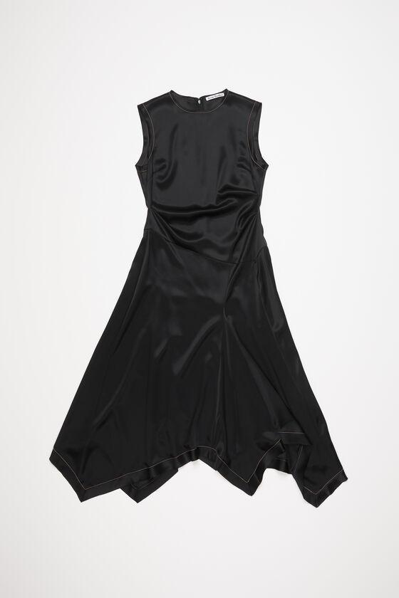 Satin sleeveless dress Product Image