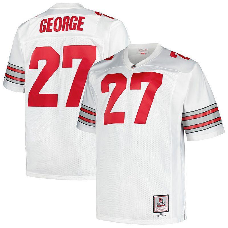 Mens Mitchell & Ness Eddie George Ohio State Buckeyes Big & Tall Legacy Jersey product image