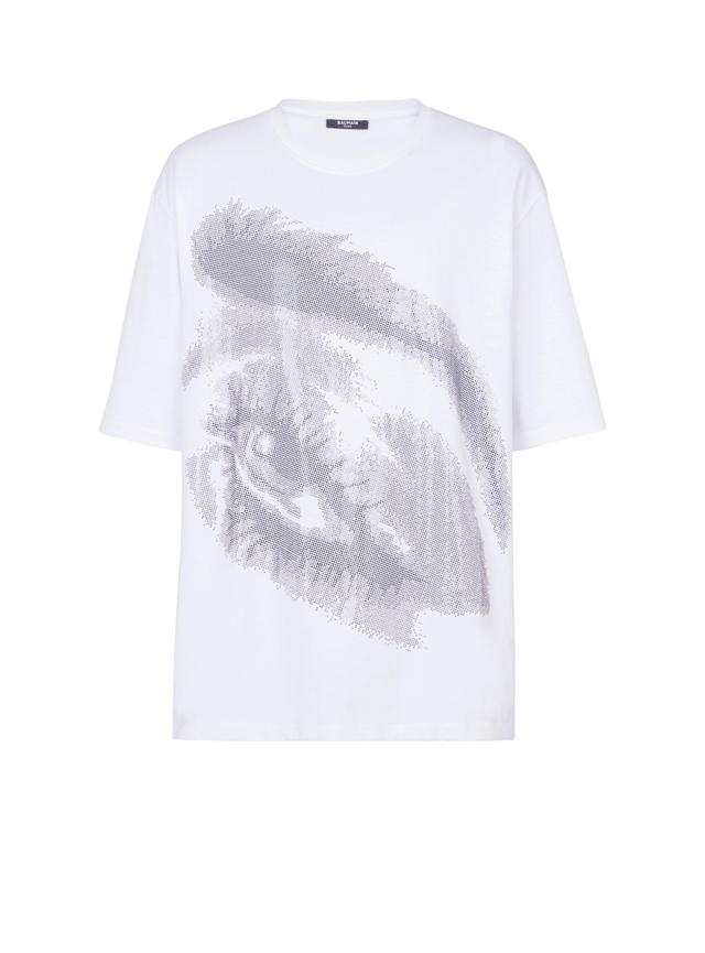 Embroidered eye T-shirt Product Image