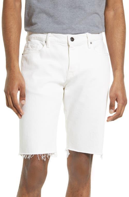 FRAME LHomme Cutoff Denim Shorts Product Image