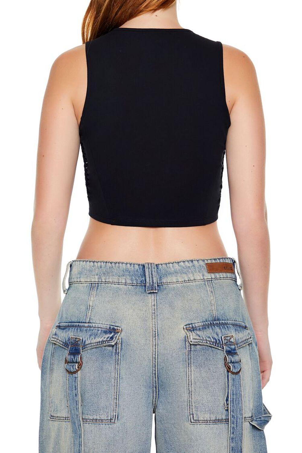 Cutout Cropped Tank Top | Forever 21 Product Image