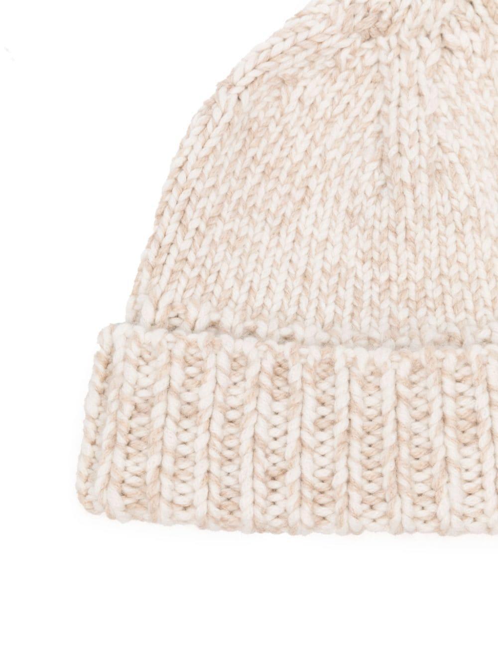 Cashmere Beanie In Neutrals Product Image