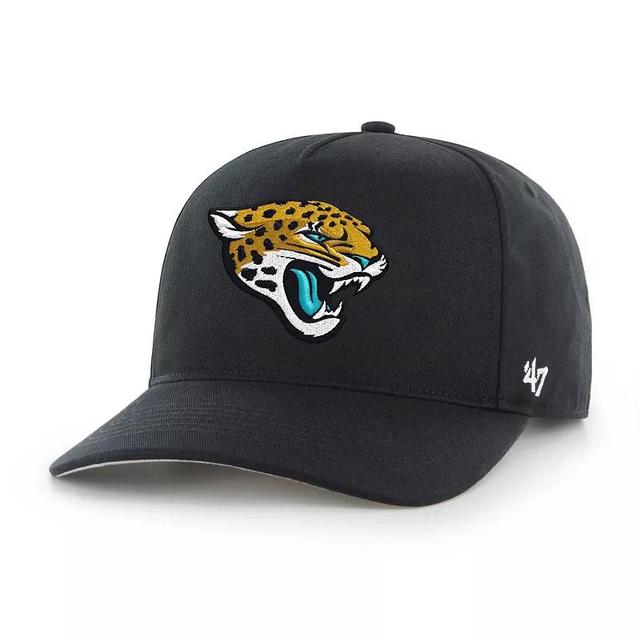 Mens 47 Brand Black Jacksonville Jaguars Hitch Adjustable Hat Product Image