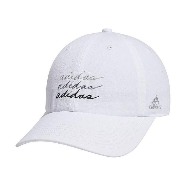 Womens adidas Saturday 2.0 Plus Baseball Hat, White Product Image