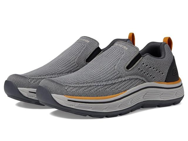 SKECHERS Relaxed Fit Remaxed - Edlow (Charcoal) Men's Shoes Product Image