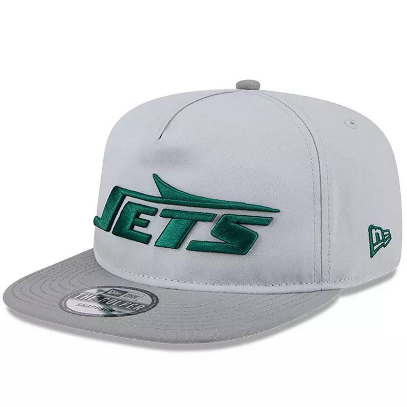 Mens New Era Gray New York Jets 2024 NFL Training Camp Golfer Snapback Hat Product Image