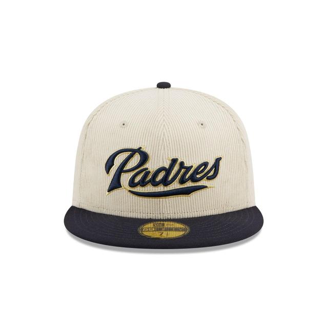 San Diego Padres Cord Classic 59FIFTY Fitted Hat Male Product Image