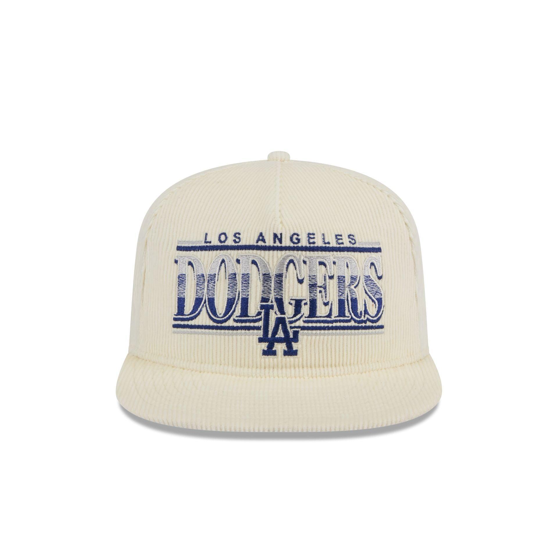 Los Angeles Dodgers Throwback Corduroy Golfer Hat Male Product Image