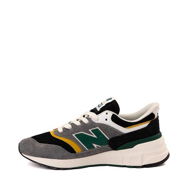 Mens New Balance 997R Athletic Shoe Green / Yellow Product Image