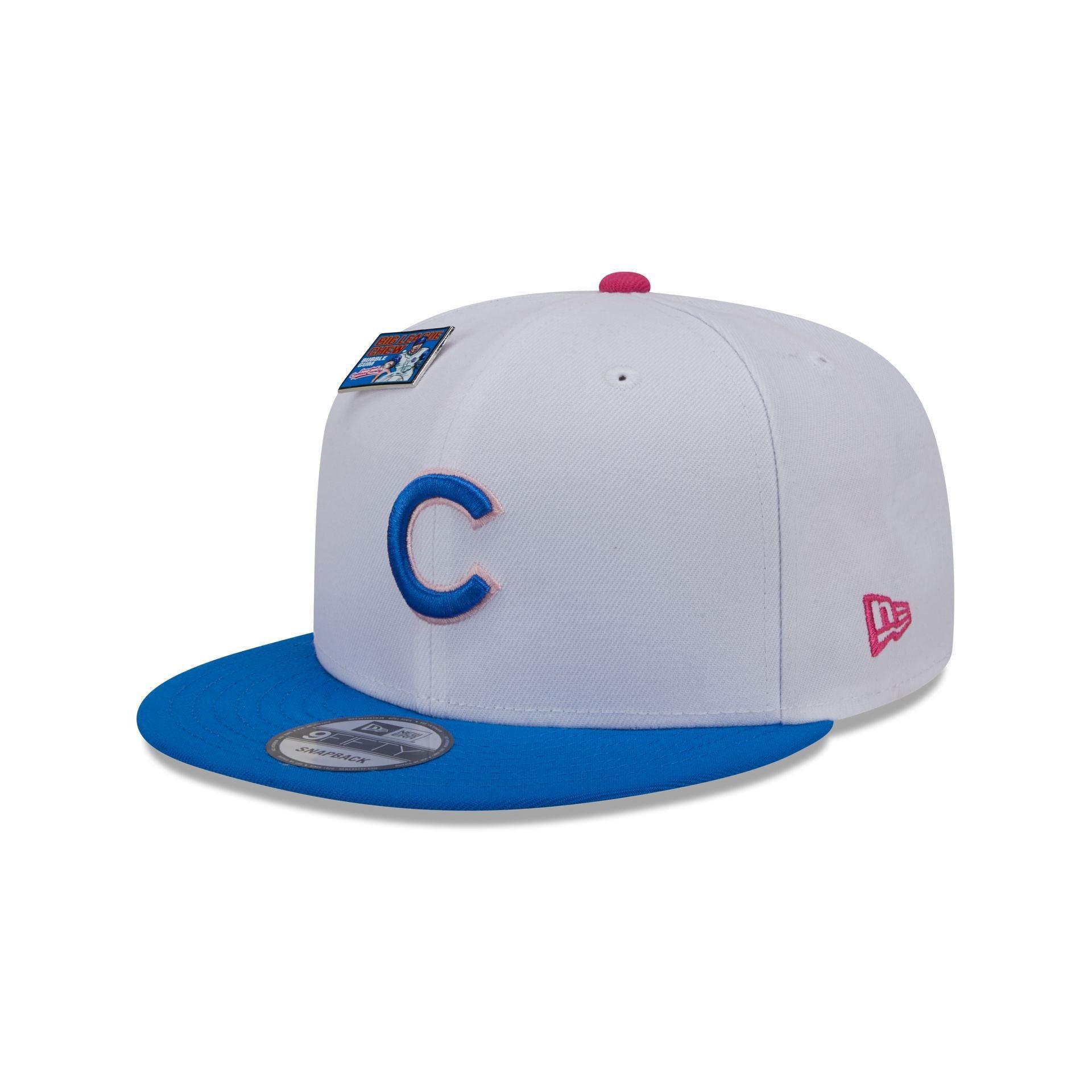 Big League Chew X Chicago Cubs Cotton Candy 9FIFTY Snapback Hat Male Product Image