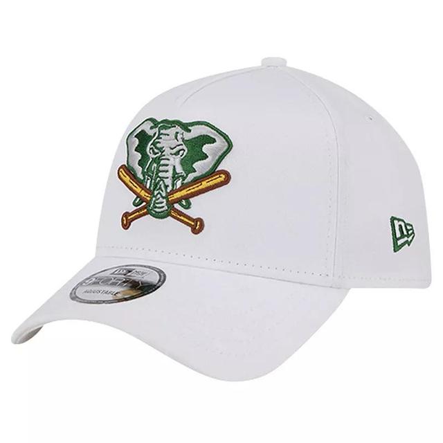 Mens New Era Oakland Athletics TC A-Frame 9FORTY Adjustable Hat Product Image