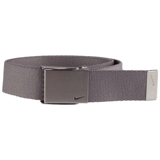 Mens Nike Golf Single Web Belt, Light Grey Product Image