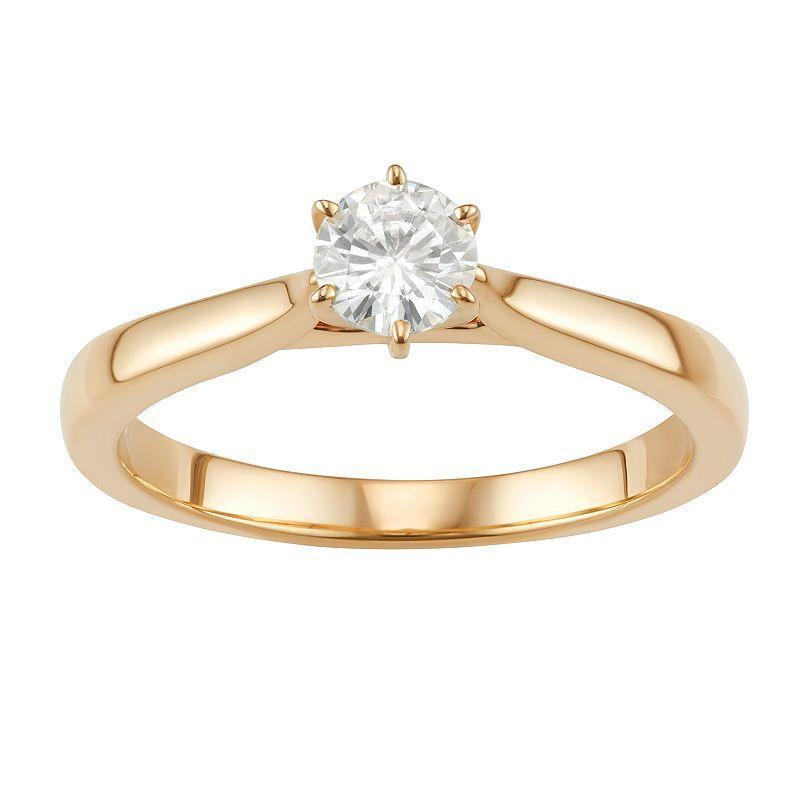 Charles & Colvard(R) Moissanite Solitaire Ring Product Image