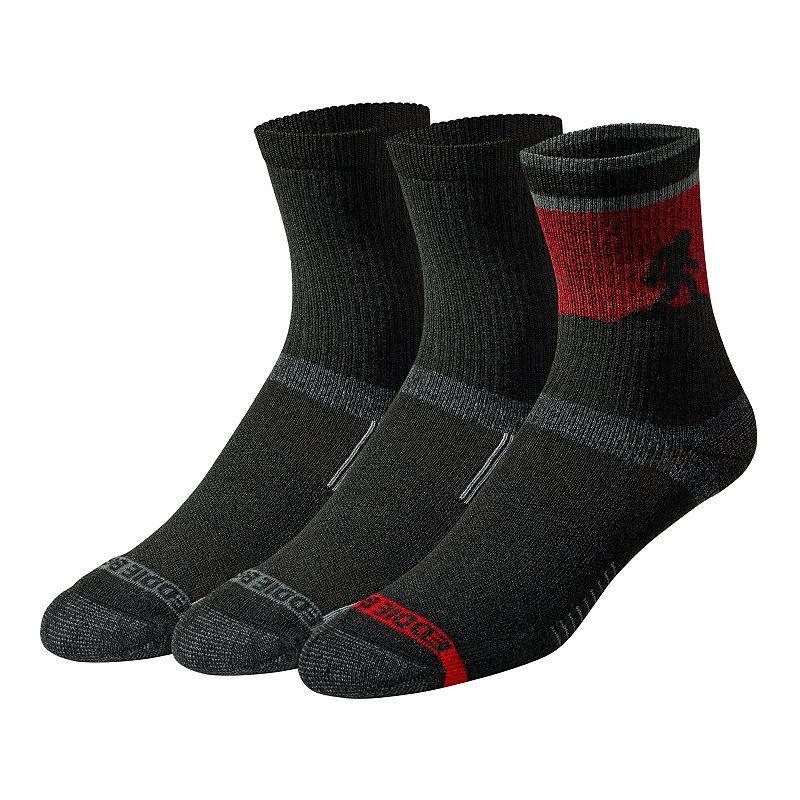 Mens Eddie Bauer Performance Hiking Crew Socks 3-pack Product Image