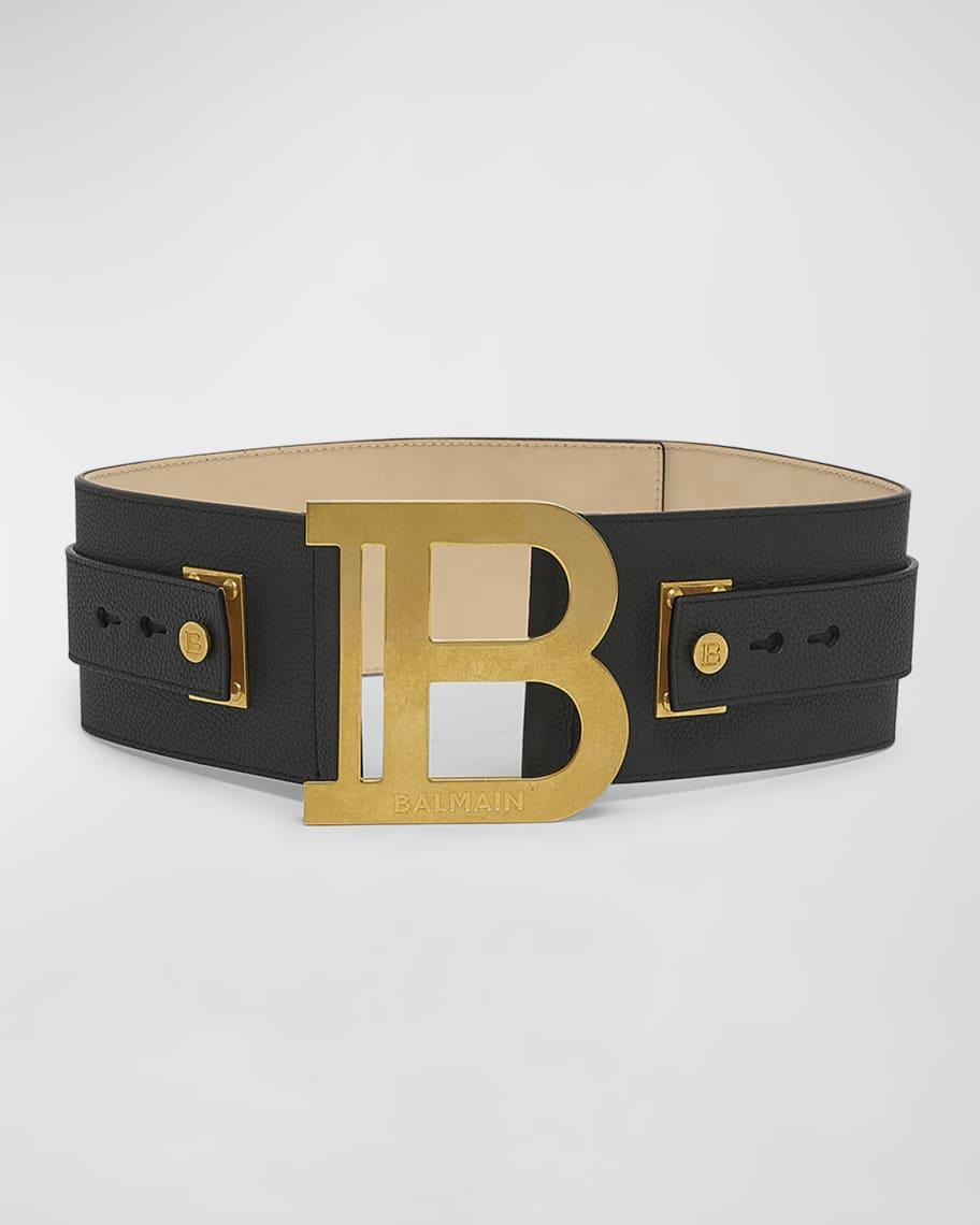 Monogram Wide Leather B-Belt  Product Image