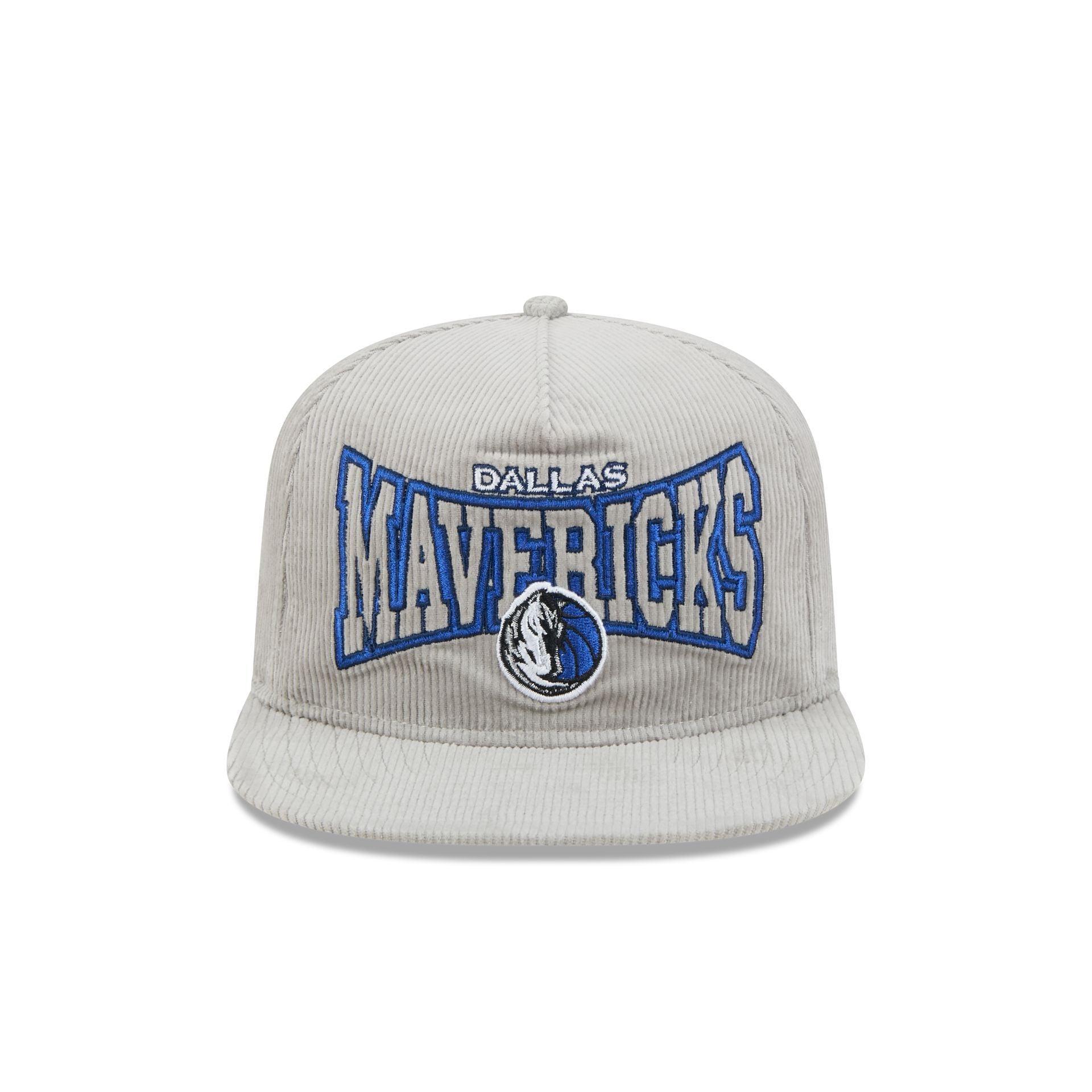 Dallas Mavericks Gray Cord Golfer Hat Male Product Image