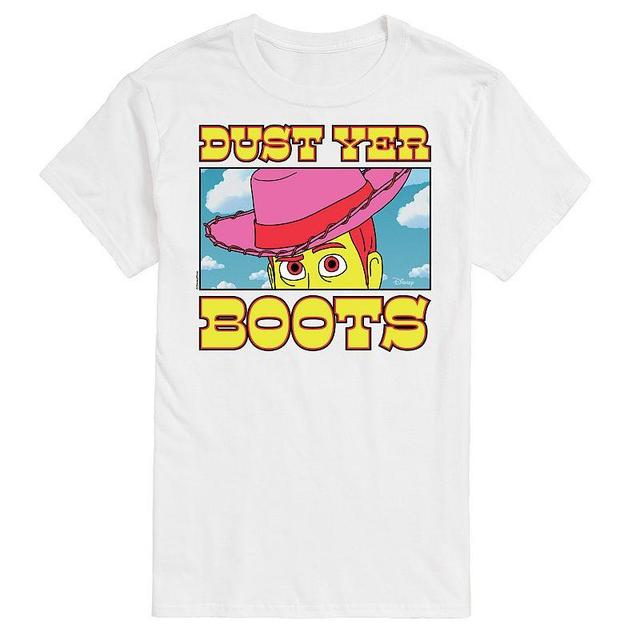 Disney / Pixars Toy Story 4 Mens Woody Dust Yer Boots Graphic Tee Product Image