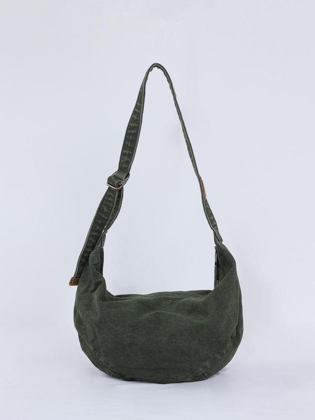 Distressed Washed Diagonal Bag Product Image