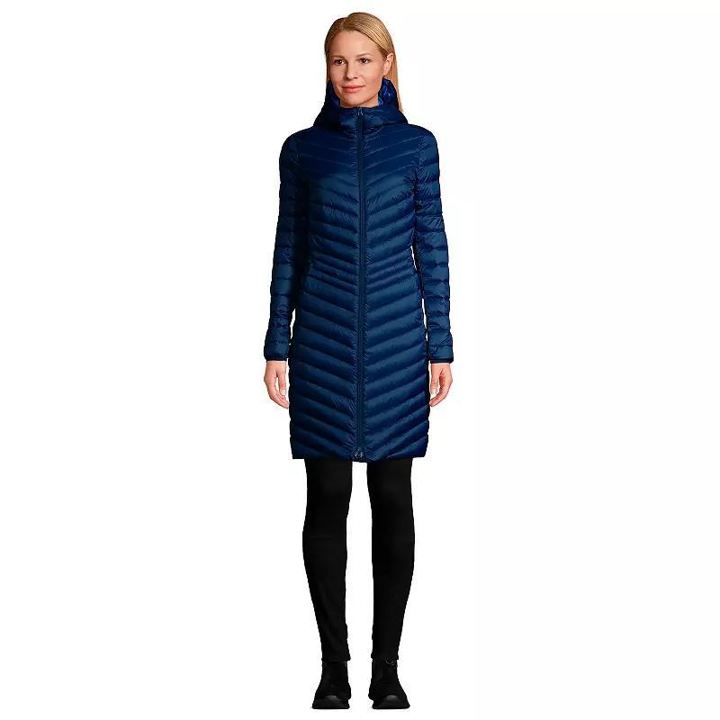 Lands End Womens Tall Ultralight Packable Down Coat Product Image