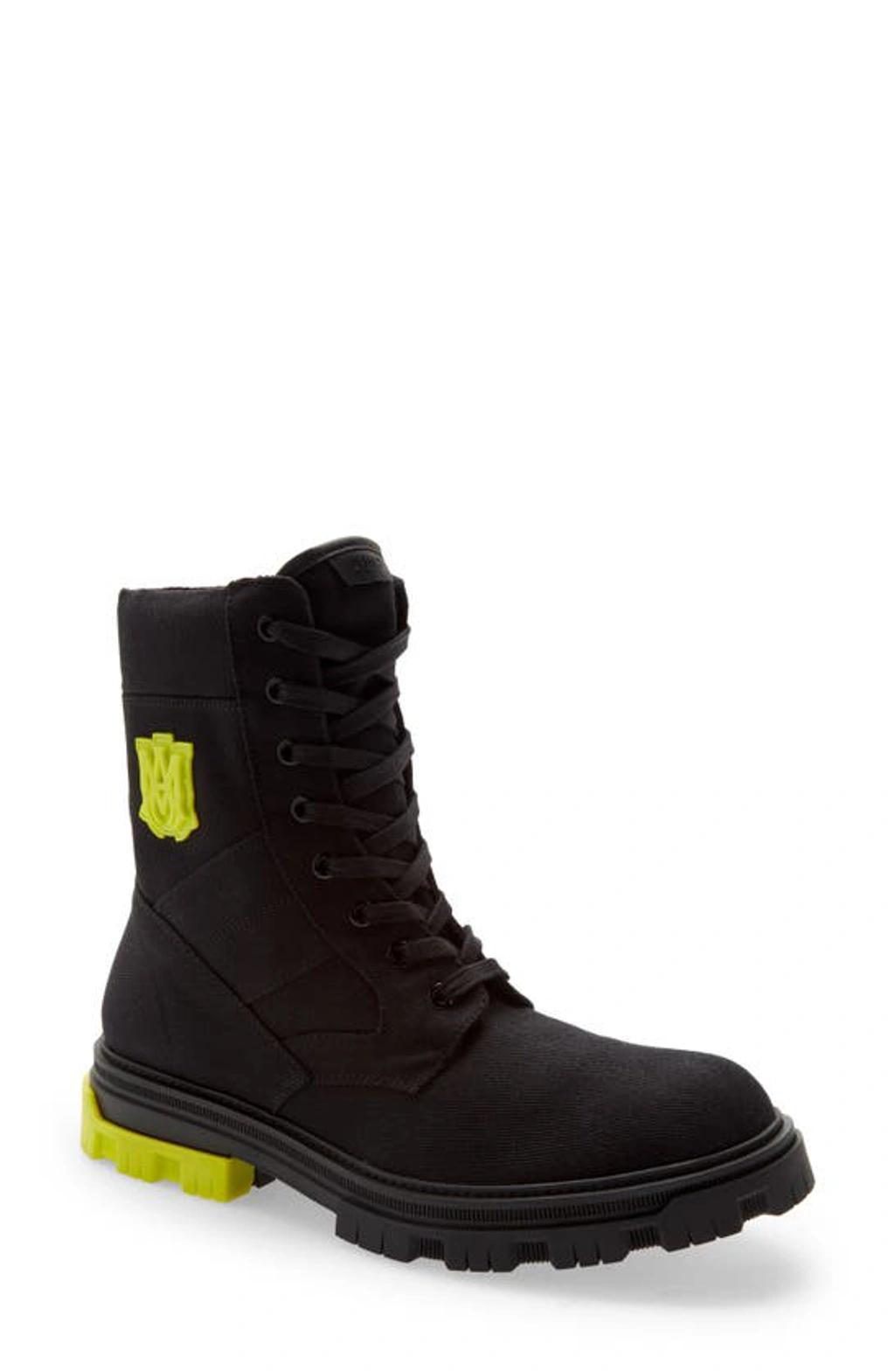 AMIRI Logo-patch Ankle Boots In Black Product Image